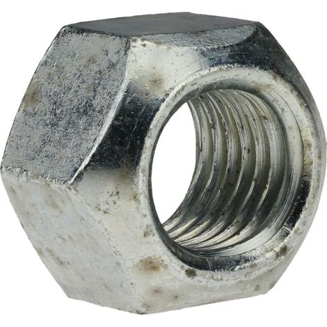 Reidl DIN 980 Sechskantmutter mit Klemmteil M 36, Form V Ganzmetall, einteilig, Stahl Klasse 8 galv. verzinkt farblos (1/4)