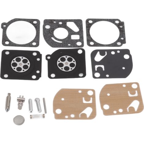 Kit de réparation de carburateur Zama RB 29 comprenant une membrane et un joint en caoutchouc fer haute fiabilité. (1/5)