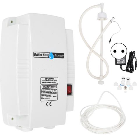 Pompe électrique auto-amorçante à un tube pour distributeur d'eau, système de pompage pour machine à café, 100‑240V AC, prise UE (1/5)