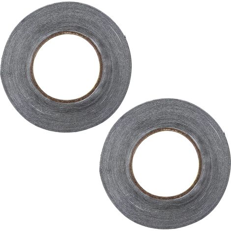 (Lot de 2) Ruban adhésif double face de 50 m, ultra fin et super adhésif pour la réparation d'écran de téléphone (2 mm 0,08 pouce) (1/5)