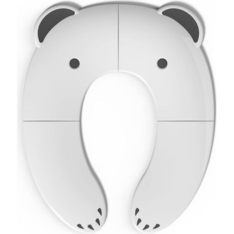 Réducteur toilette enfant pliable pour voyage avec sac de transport siège WC portable pour bébé apprentissage de la propreté nomade (1/5)
