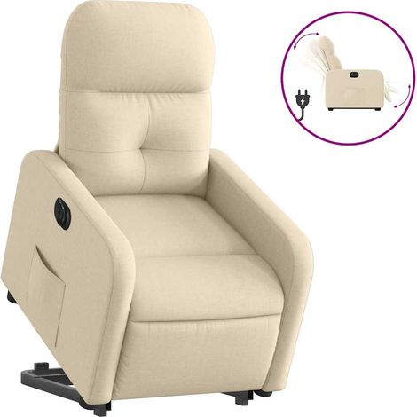 Maison Exclusive - Relaxsessel mit Aufstehhilfe Elektrisch Creme