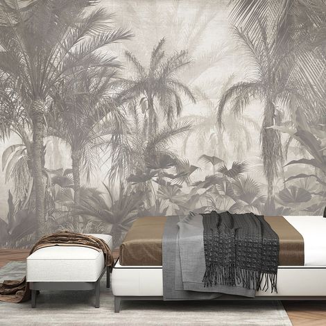 Papier peint panoramique - Forêt tropicale - 130 cm x 83 cm (1/4)