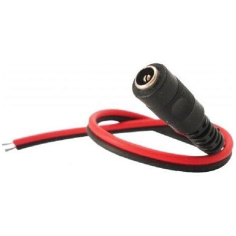 Dc Female Connector Cable 23 Cm 2.1x5.5mm Cctv Camera Power Supply