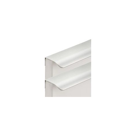 10 Pièces Poignées de Table de Chevet en Argent Brossé Poignées Invisibles pour Armoires de Cuisine Poignées de Garde-robe en Alliage d'Aluminium Poignées de Tiroir Solides (Length 150mm) (1/5)