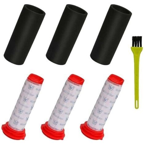 Kit de filtros para Bosch Athlet: 3 filtros de cartucho principales + 3 filtros de espuma (1/4)