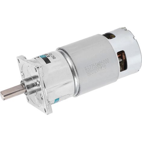 Moteur à engrenages CC petit et basse vitesse CW CCW à aimant permanent, support, contrôle sportif 12V XD42GA755 (500 tr/min) (1/5)