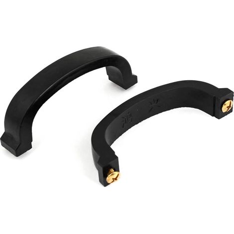 Support de cuisine Schrank Kunststoffgriff ziehen 10,7 cm noir x 2 (07dabaaa4d49e1c745e8cd3fda5ca865