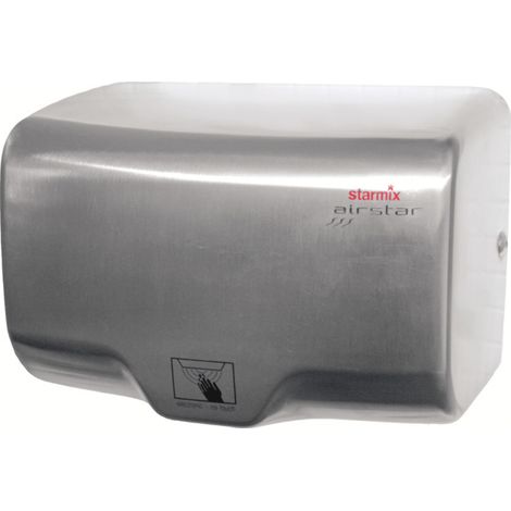 Sèche-mains Starmix Highspeed acier inoxydable brossé mat