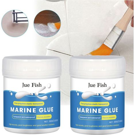 Lot de 2 revêtements transparents imperméables pour carrelage, anti-fuite (1/5)