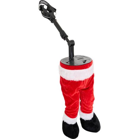 Automato natalizio con gambe animate, altezza 35 cm, alimentato a batterie - Feeric lights & christmas (1/5)