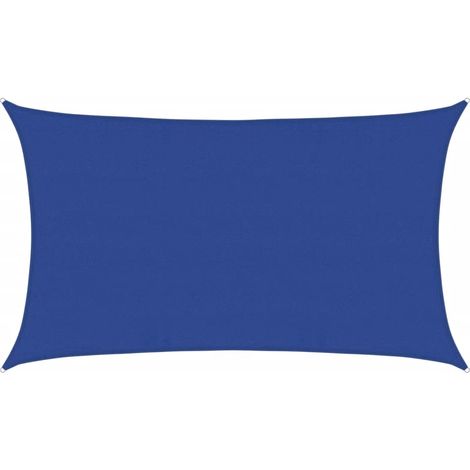 Maison Exclusive - Sonnensegel 160 g/m² Rechteckig Blau 5x8 m HDP (1/5)