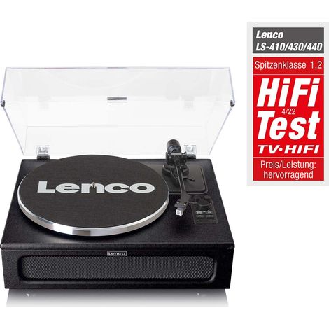 Lenco LS-430BK schwarz (1/5)