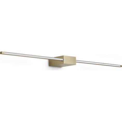 Ideal Lux Applique moderna Essence 1 luce LED integrato ottone metallo
