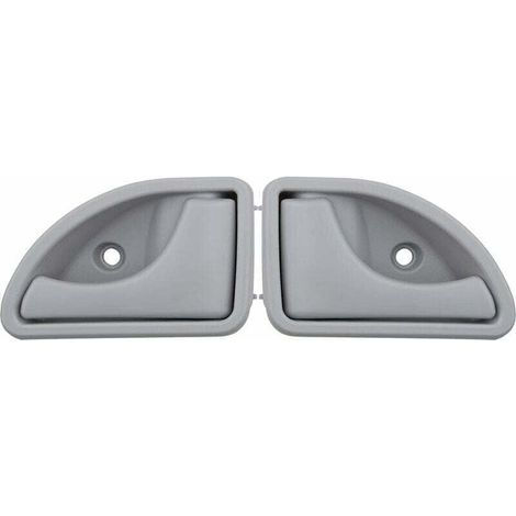Poignée de porte intérieure avant gauche droite compatible avec Renault 1997 1998 1999 2000 2001 2002 2003-2007 Kangoo 1997-2003 Twingo (1/4)