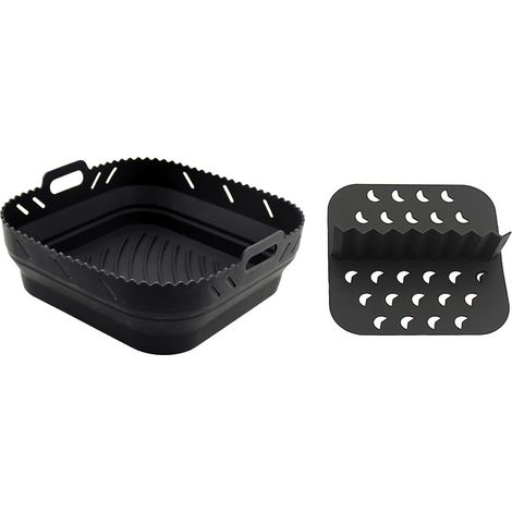 Zubehör für Ninja Speedi ON400EU/COSORI 5,5L/Philips XL 6,2L Heißluftfritteuse und Formen für Cecotec/Tefal Heißluftofen.