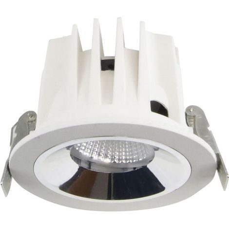 Empotrable techo QUO Small LED COB 7.20W 875lm(579lm) CRI90 2700K 40º Blanco Cromo (1/2)