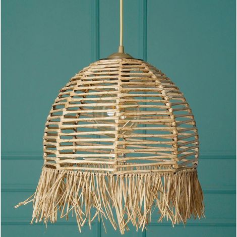 Suspension bohème durable avec franges, style cocooning OLTEN (1/2)