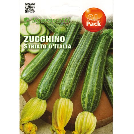 SEMI PER ORTAGGI E VEGETALI zucchino striato d'Italia