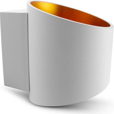 Lámpara de pared G9 (X1) Blanco/Dorado Miidex Lighting® (1/5)