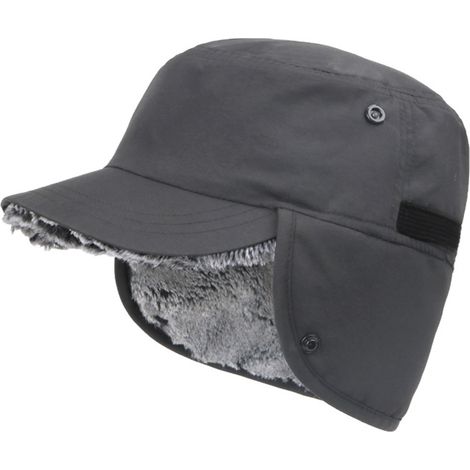 Chapeau trappeur coupe-vent pour hommes et femmes, style aviateur, idéal pour les sports de plein air et l'hiver, avec des cache-oreilles chauds.