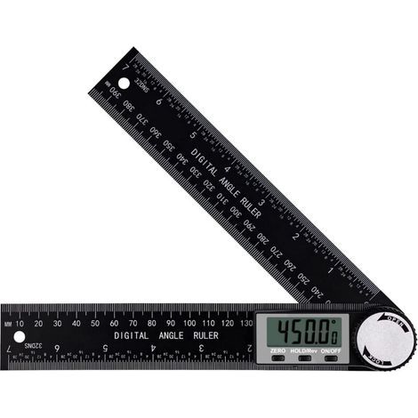 Digitaler Winkelmesser, digitaler Neigungsmesser, Winkelmessgerät mit LCD-Bildschirm für Holzkonstruktionsreparaturen (1/4)
