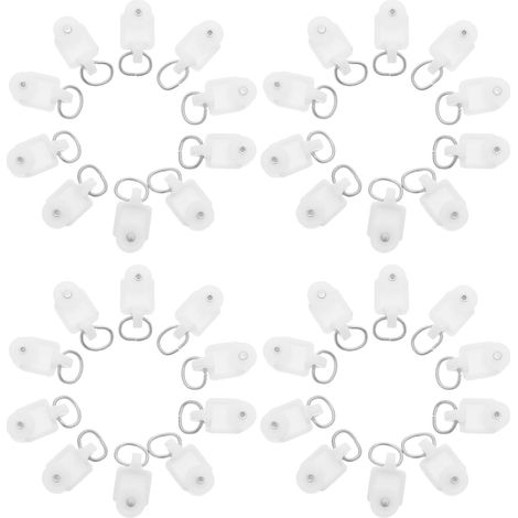 pices roulettes Silencieuses pour Rails de Rideaux Au (1/5)