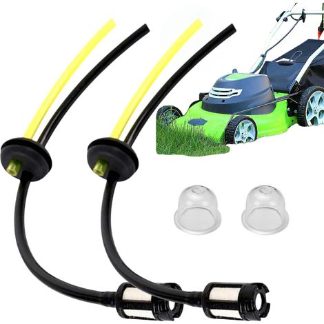 Mangueras de combustible con filtro, kit de filtro de combustible, manguera de combustible para desbrozadora, kit de manguera de combustible para desbrozadora y cortadora de césped (1/5)