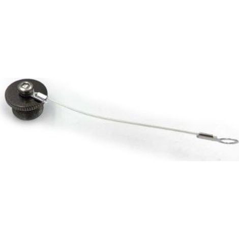 Bouchon anti-poussière pour connecteur cylindrique RS PRO Mâle IP67 ( Prix pour 1 )
