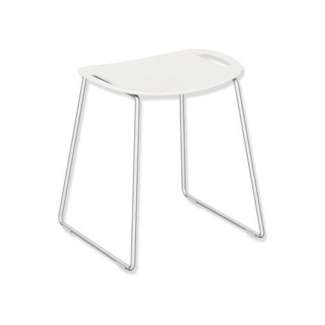 Hewi Tabouret de douche système 900 950.51.300XA98 489 x 507 x 428 mm, siège blanc de sécurité