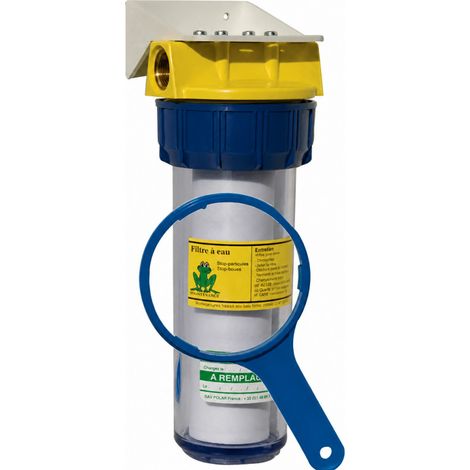 FBP34C Filtro a fanghi in 3/4" con by-pass integrato e chiave a squadra