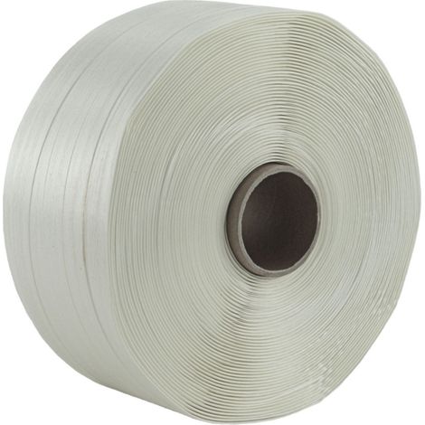 1 Rolle Umreifungsband Textil 25 mm 500 m 1000 KG Band Textilband Kern 76 mm