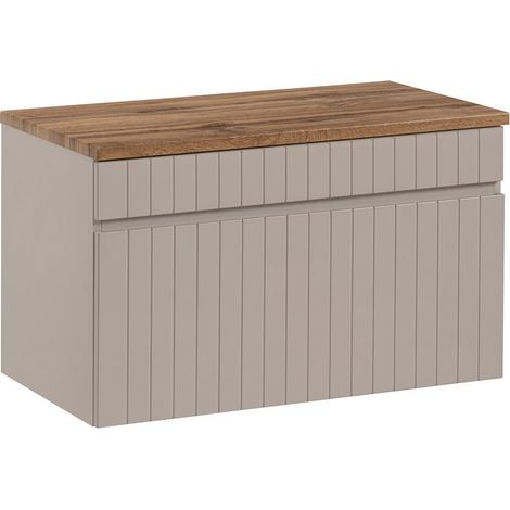 Mobile bagno senza lavabo Zelie cachemire 80cm (1/5)
