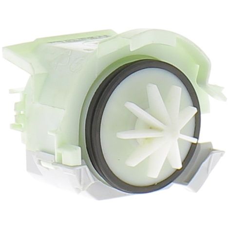 Indesit – Pompe de vidange pour lave-vaisselle – C00297919 – Plastique blanc – Dimensions 7,1x7x7,9 cm – Pièce détachée Hotpoint (1/8)