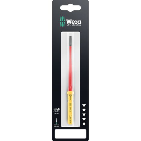 Destornillador Wera kraftform kompakt vde 60 is aislado 1000 V