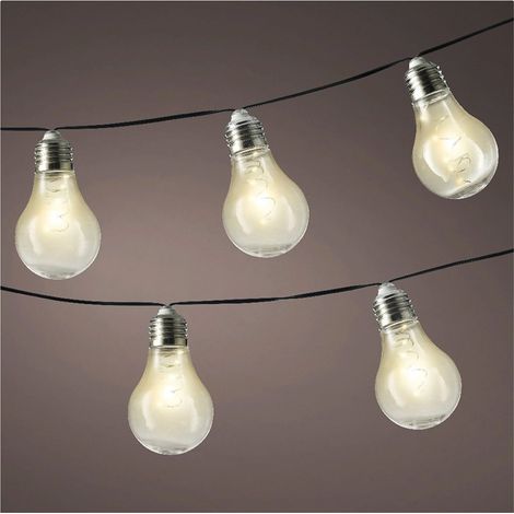 Außen-Solar-Girlande, Mikro-LED-Glühbirne
