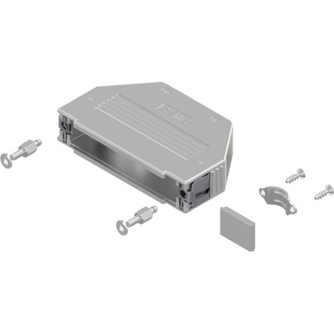 Conec SnapLock 16-003230E D-SUB Gehäuse Polzahl: 37 Kunststoff, metallisiert 90 °, 180 °  1 St.