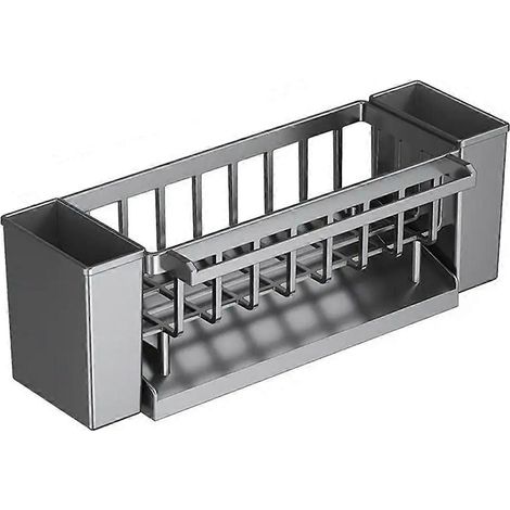 Panier filtre pour évier de cuisine, grille d'égouttage gris foncé (1/5)