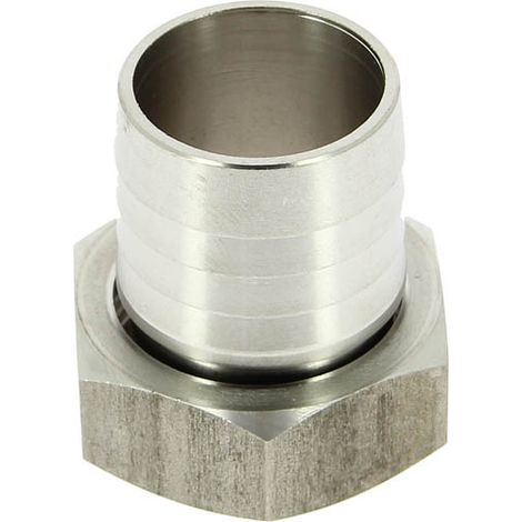Embout cannelé inox usiné Ø33 femelle 1"1/4