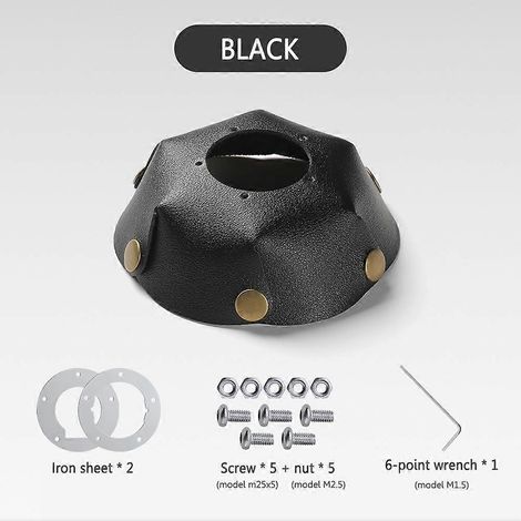 Abat-jour en cuir pour lanterne de tente, lampe de randonnée, capuchon de protection contre la pluie, lampe suspendue pour GoalZero Ledlenser ML4