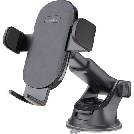 Support de téléphone pour Voiture, Support de téléphone Rotatif à 360 degrés avec Gel de Silicone Collant Puissant pour Pare-Brise/Tableau de Bord, Compatible avec iPhone, Samsung et LG, etc. (1/5)