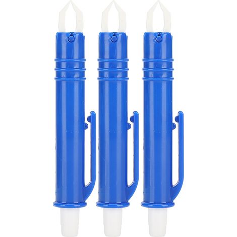 3Pcs Pince à Tiques Anti-Puces pour Chats et Chiens, Outil de Retrait de Parasites Bleu (1/5)