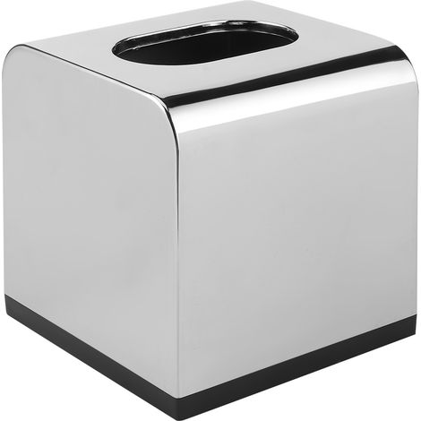 Große, galvanisierte Taschentuchbox/Serviettenpapier-Aufbewahrungsbox für Zuhause, Wohnzimmer, Badezimmer, Hotel und Auto (1/5)