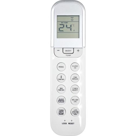 Fernbedienung für Klimaanlagen, kompatibel mit Midea RG36F /BGEF RG36F2 /BGEF RG36F4 /BGEF Klimaanlagen-Fernbedienung (1/5)