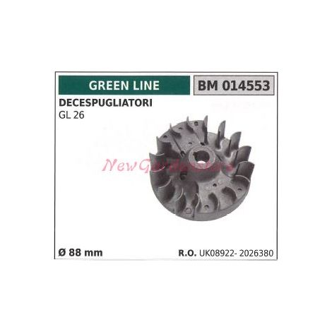 Volante magnético GREEN LINE desbrozadora GL 26 Ø  88mm 014553