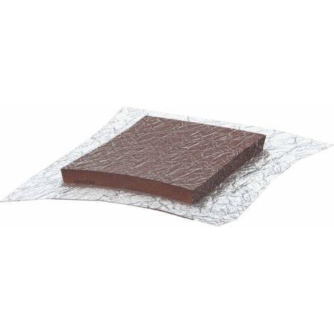 OBO Bettermann Bloc de vide intumescent 200x144x25mm Mousse à pores fermés, élastique permanent marron, 7202515 (1/2)