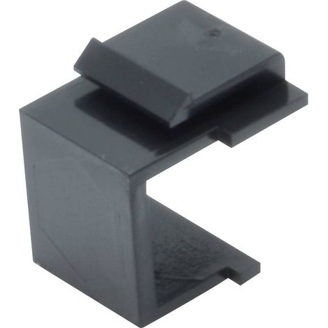 Digitus DN-BLIND-SW Protection du panneau de brassage noir (RAL 9005) S035362 (1/2)