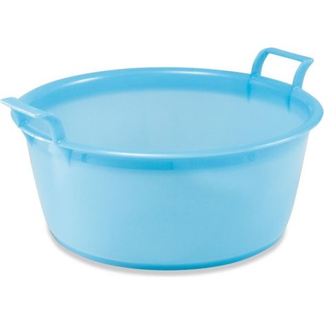 Bacinella Tonda in Polietilene 7/14/28/40/50 lt PLASTIME - size Tipo (A)
