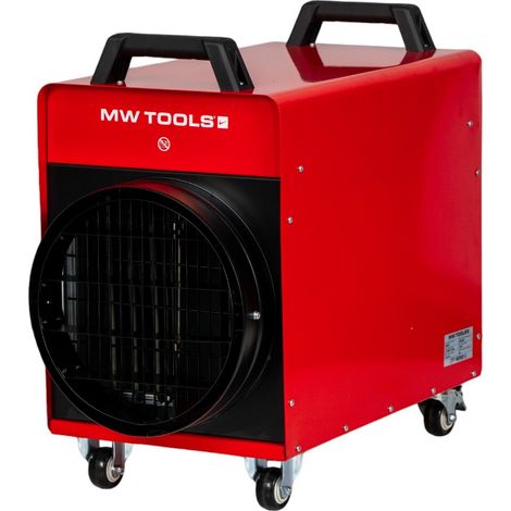 Chauffage électrique de chantier soufflant 15kW 400V portable MW Tools WEL15P (1/5)