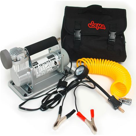 Profi Hochleistungs Kompressor 12V Offroad KFZ PKW LKW Druckluft mit Zubehör (1/5)